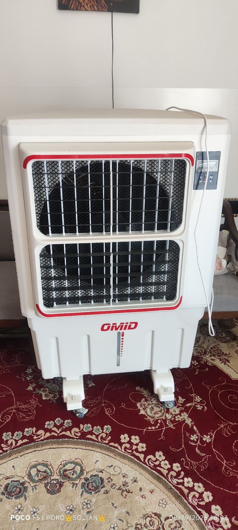 کولر آبی مدل omid